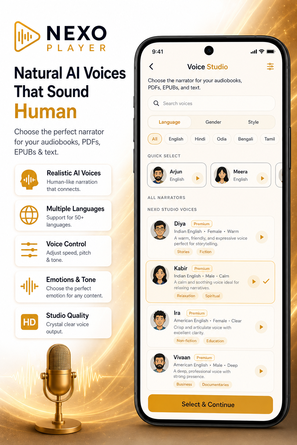 Natural AI Voices That Sound Human