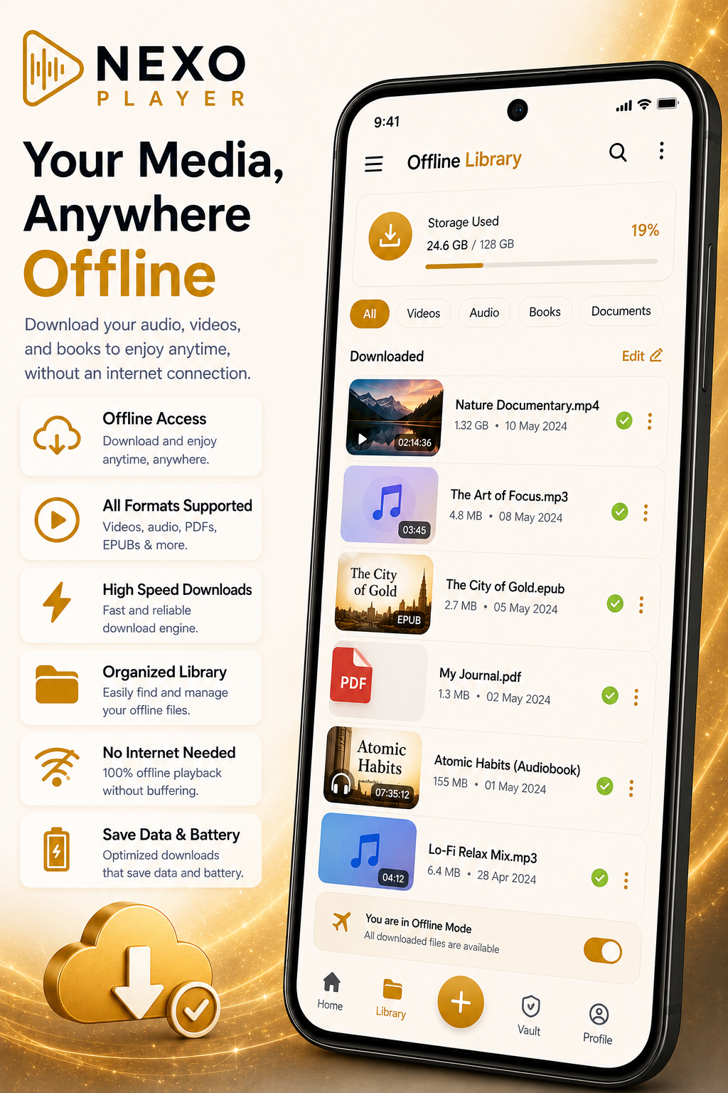 Your Media, Anywhere Offline